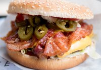 Jalapeño Burger with Bacon